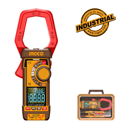 Αμπεροτσιμπίδα Ψηφιακή 1000A AC/DC/ True RMS/ NCV/ LPF/VFC με Ακροδέκτες