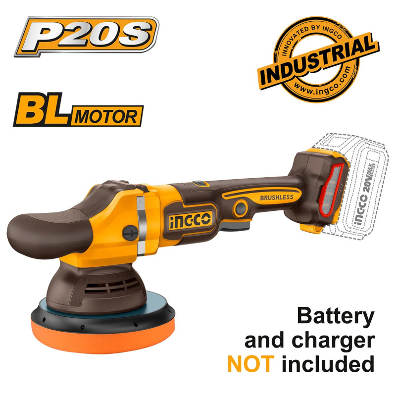 Στιλβωτής Αλοιφαδόρος Μπαταρίας 20V Li-Ion SOLO Φ 150mm