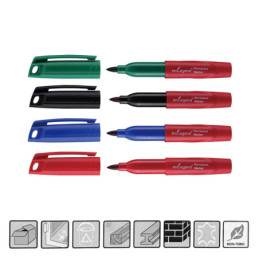 Μαρκαδόρος Μίνι Ανεξίτηλος (4 Χρώματα)