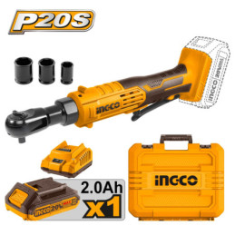 Καστάνια 3/8" Μπαταρίας 20V Li-Ion +Βαλίτσα 65Nm