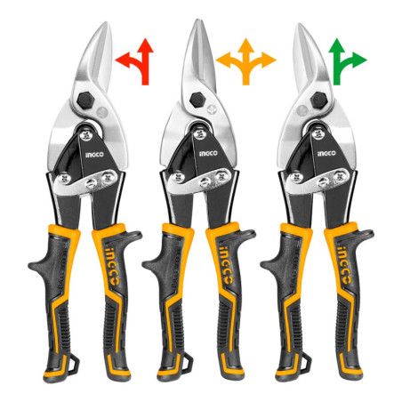 Λαμαρινοψάλιδα 250mm Σετ 3 τεμ.