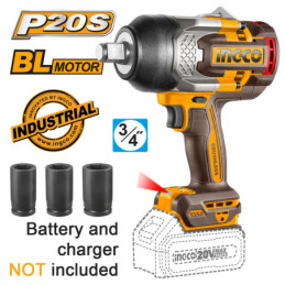 Κρουστικό Μπουλονόκλειδο Μπαταρίας 20V Li-Ion SOLO 1350-1900Nm