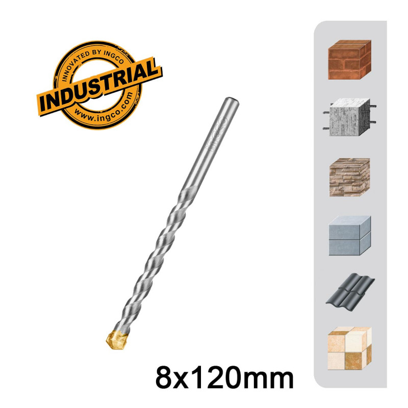 Διαμαντοτρύπανο 8 x 120mm