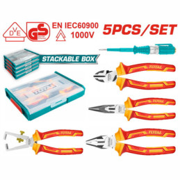 TOTAL ΚΑΣΕΤΙΝΑ ΕΡΓΑΛΕΙΩΝ 1000V 5ΤΕΜ (THKTV02P051)