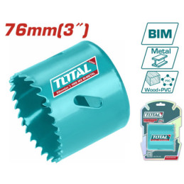 TOTAL ΠΟΤΗΡΟΤΡΥΠΑΝΟ ΜΕΤΑΛΛΟΥ 76mm (TAC410761)