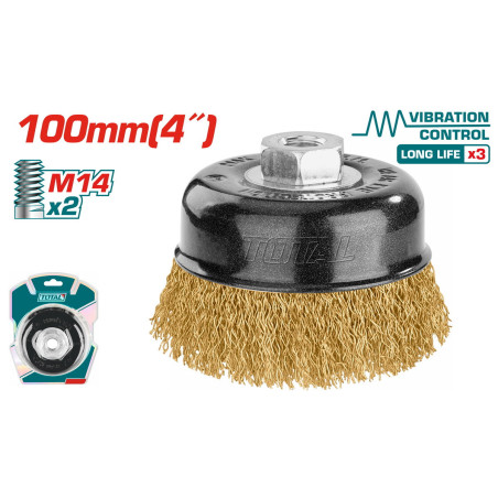 TOTAL ΕΠΑΓΓΕΛΜΑΤΙΚΗ ΣΥΡΜ/ΡΤΣΑ ΤΡΟΧΟΥ ΚΑΜΠΑΝΑ 100mm (TAC31045)